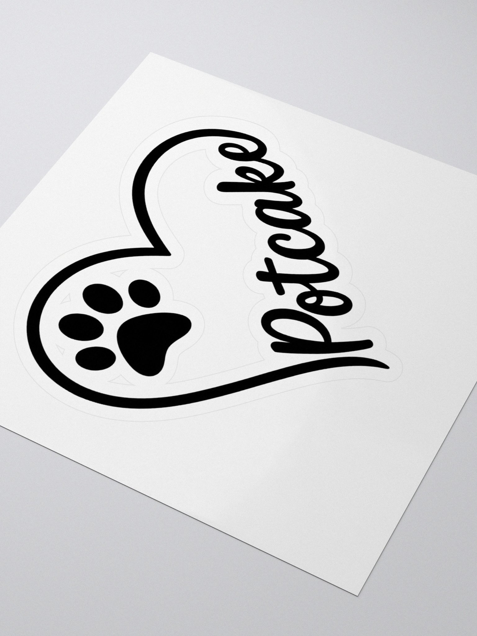 Potcake Love Sticker product image (3)