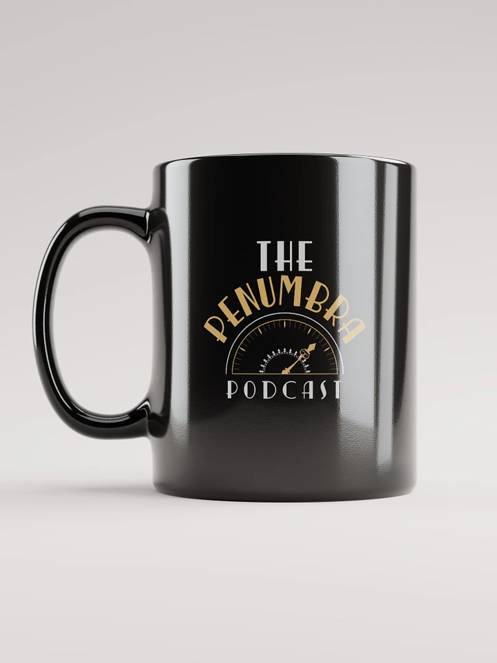 Gay Space Piracy Mug - Black (with The Penumbra Podcast logo) product image (2)