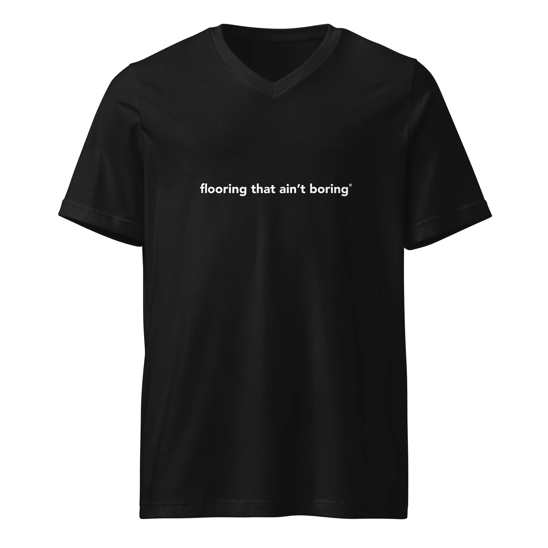 Unisex DCTUK Flooring That Ain't Boring V-Neck Tee product image (1)