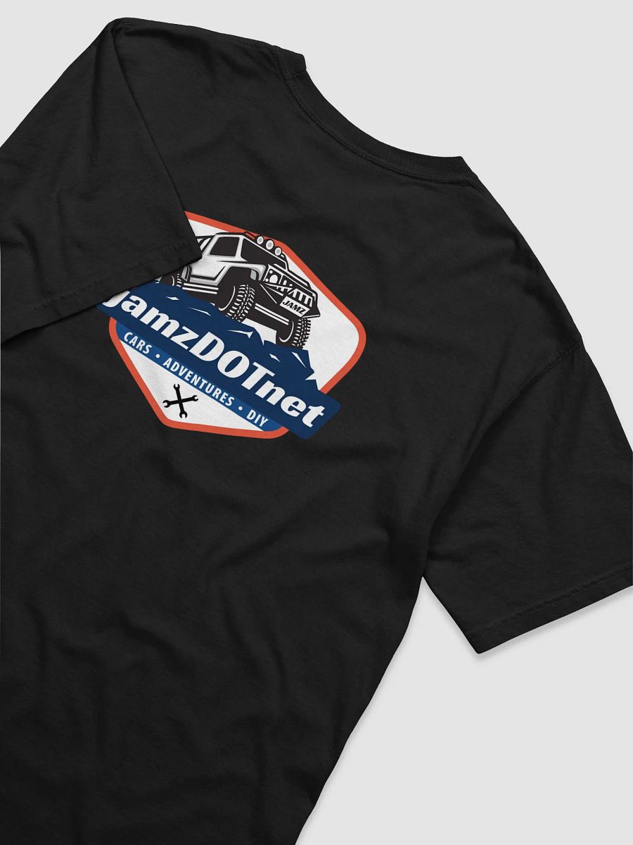 jamzDOTnet Brand Logo T-Shirt with logo on back product image (47)