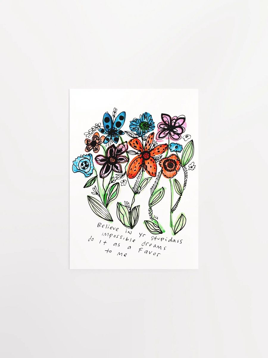 Believe In Your Dreams matte poster product image (11)