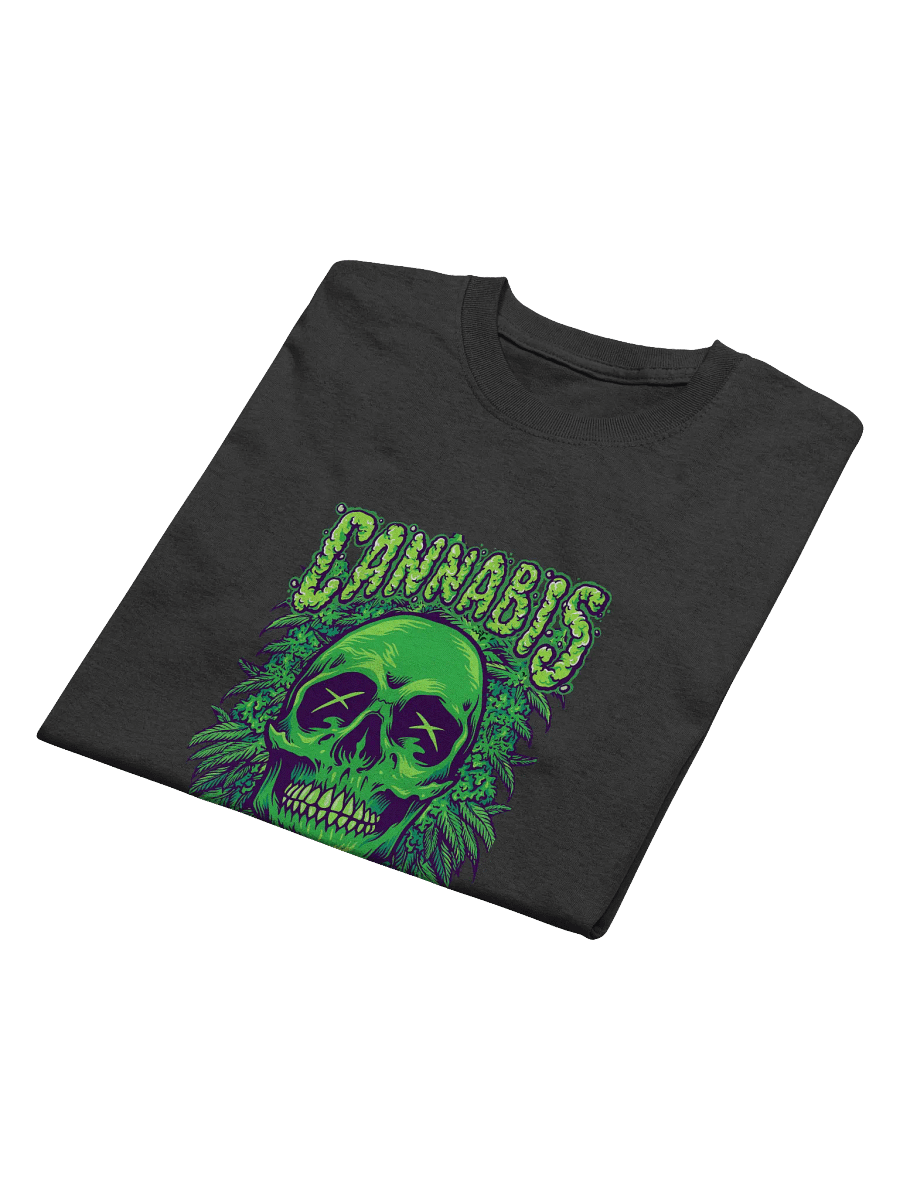 Cannabis Heavyweight Printed T-Shirt product image (4)