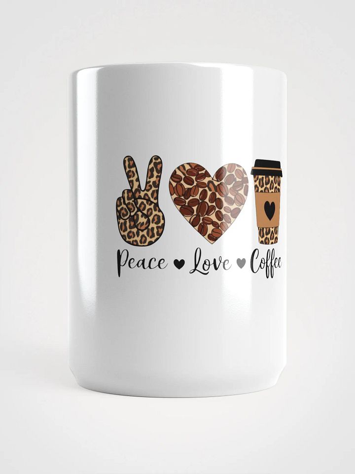 Peace, Love, Coffee Mug product image (1)
