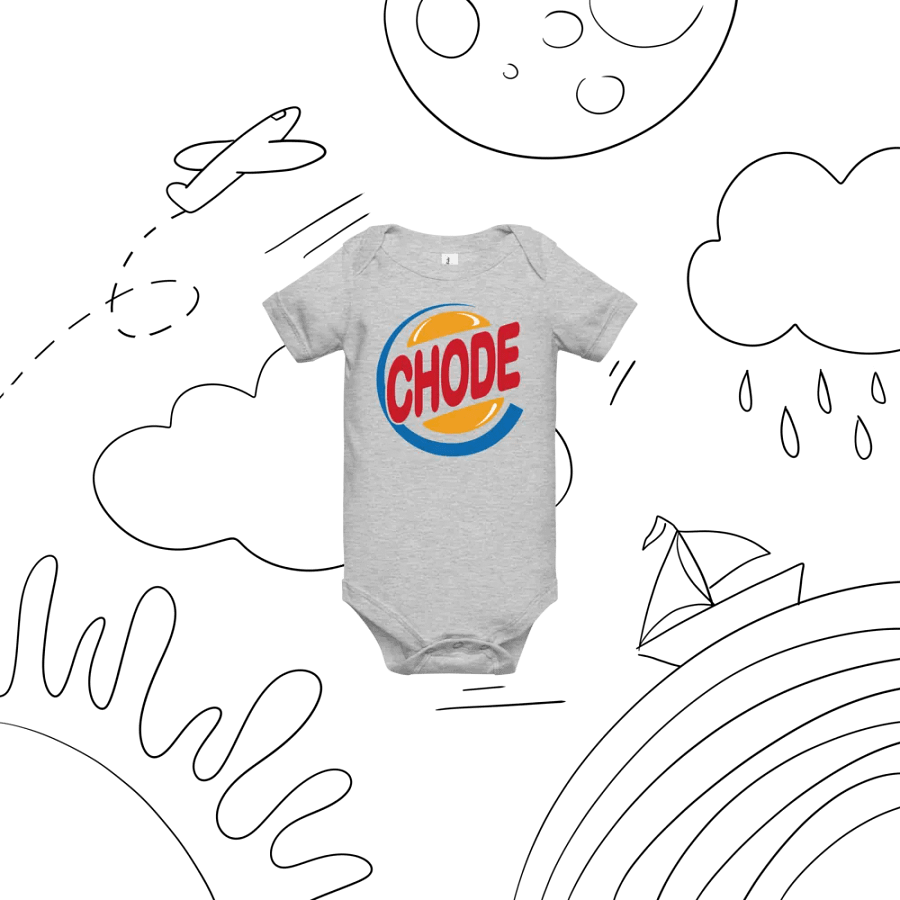 Chode Burger baby onesie product image (6)