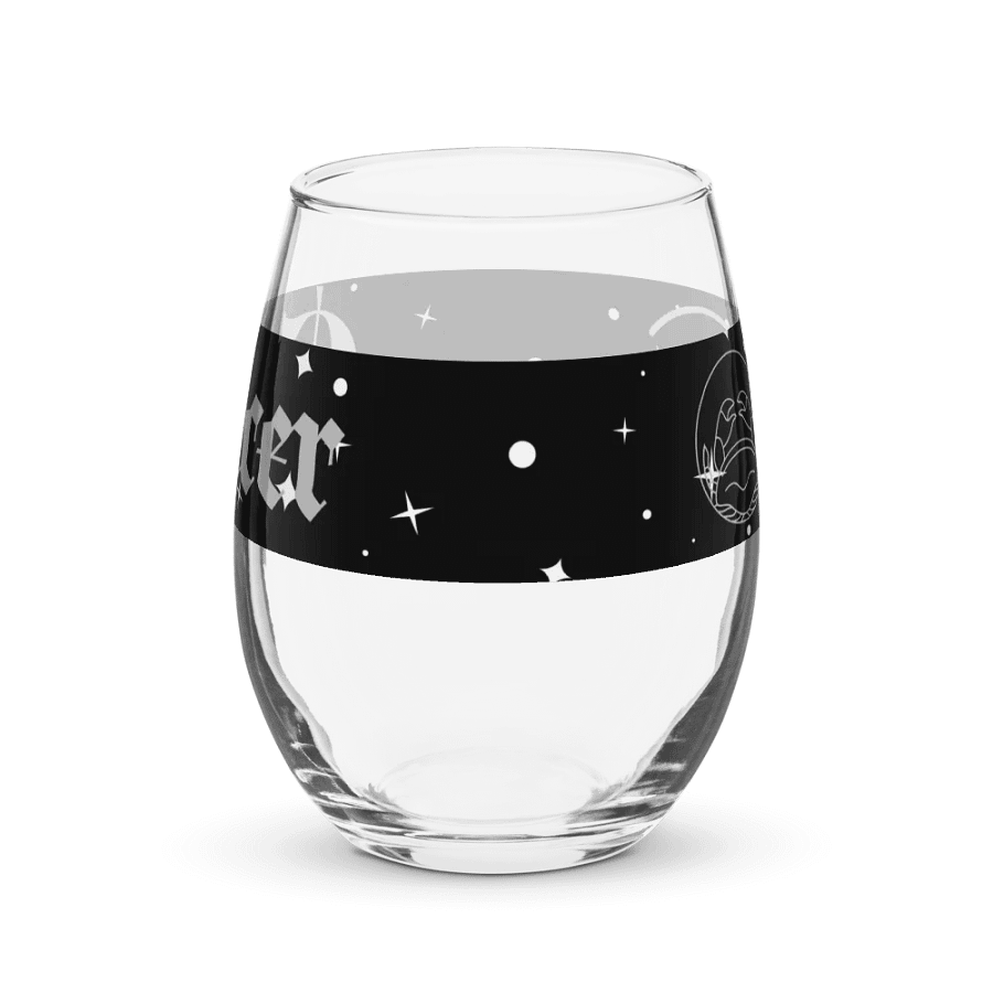 Celestial Cancer Stemless Wine Glass product image (3)