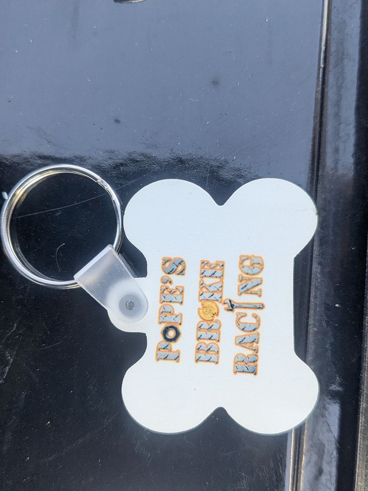 Pope's Broke Racing Keychains product image (1)