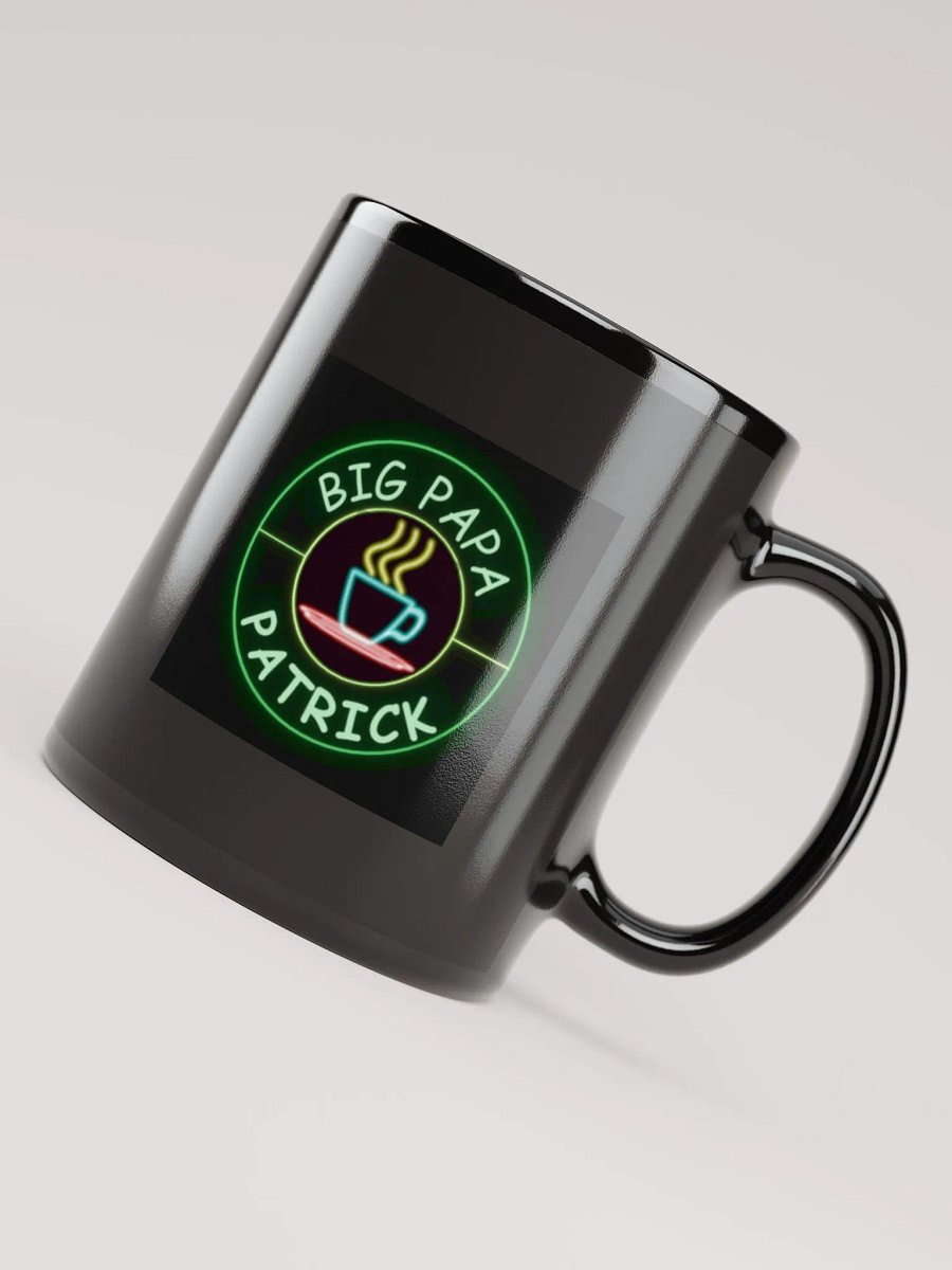 Black papa mug product image (7)