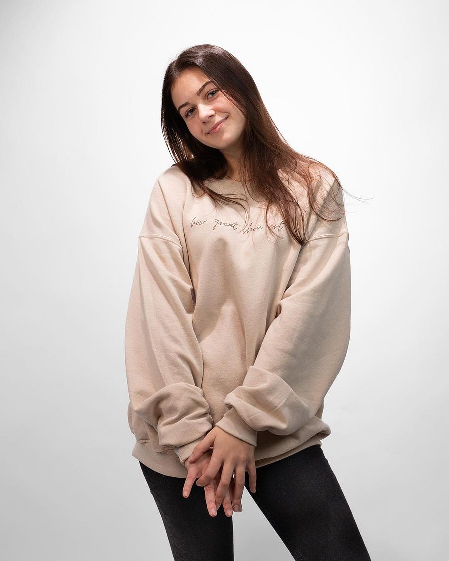 How great thou art unisex sweatshirt product image (2)