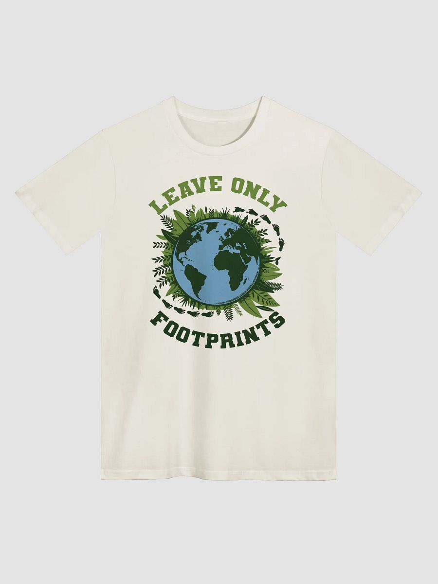 Leave Only Footprints, Care for Our Planet T-Shirt product image (2)