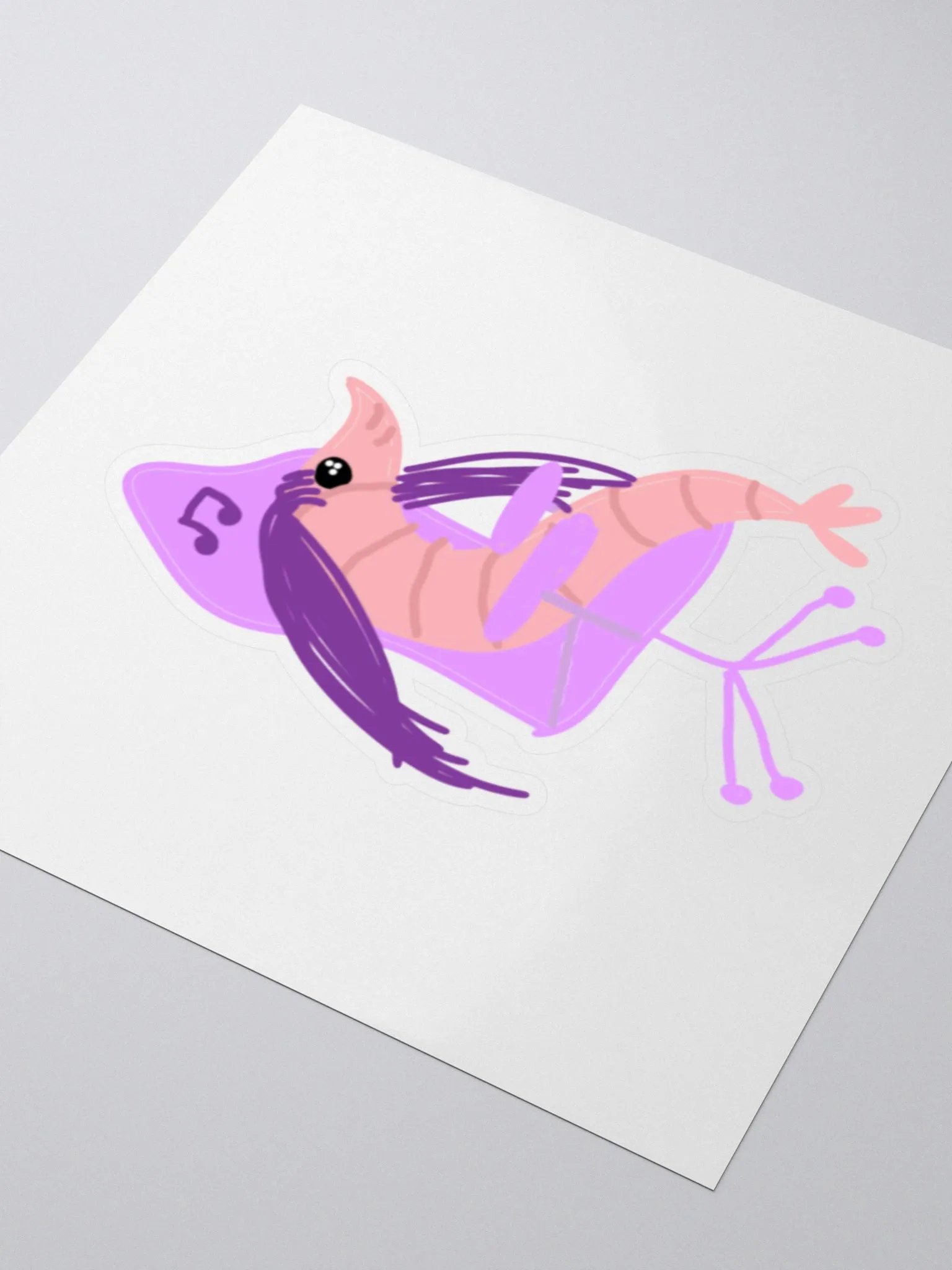 Gaymer Shrimp Sticker product image (3)