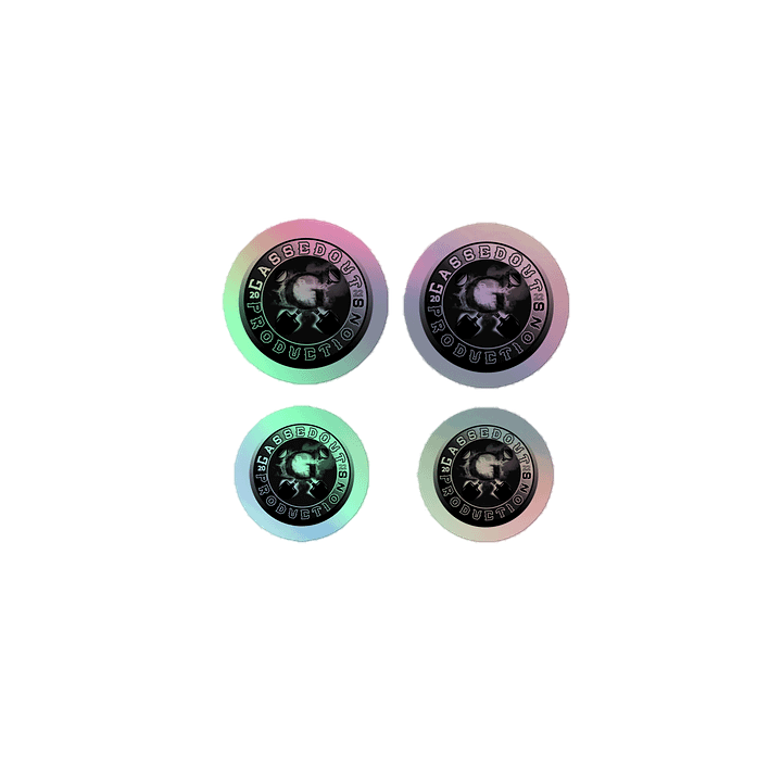 GassedOut NS Holographic Sticker Collection product image (1)