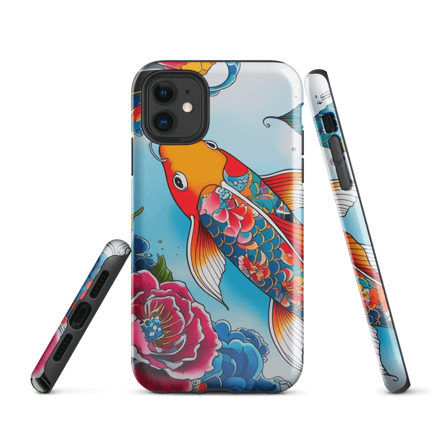Koi Blossom iPhone® Tough Case product image (1)