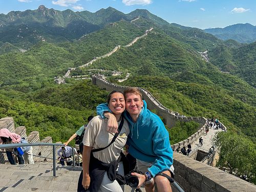 One of our biggest dreams, conquered. 🥹

Standing on the Great Wall of China, one of the world’s wonders, was every bit as su...
