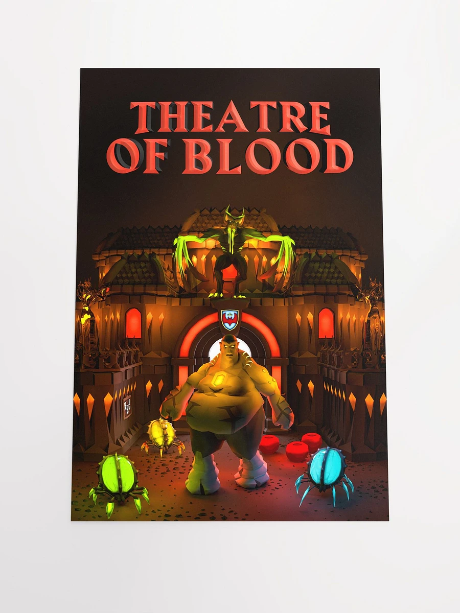 Theatre of Blood | Enhanced Matte 3D OSRS Poster product image (2)