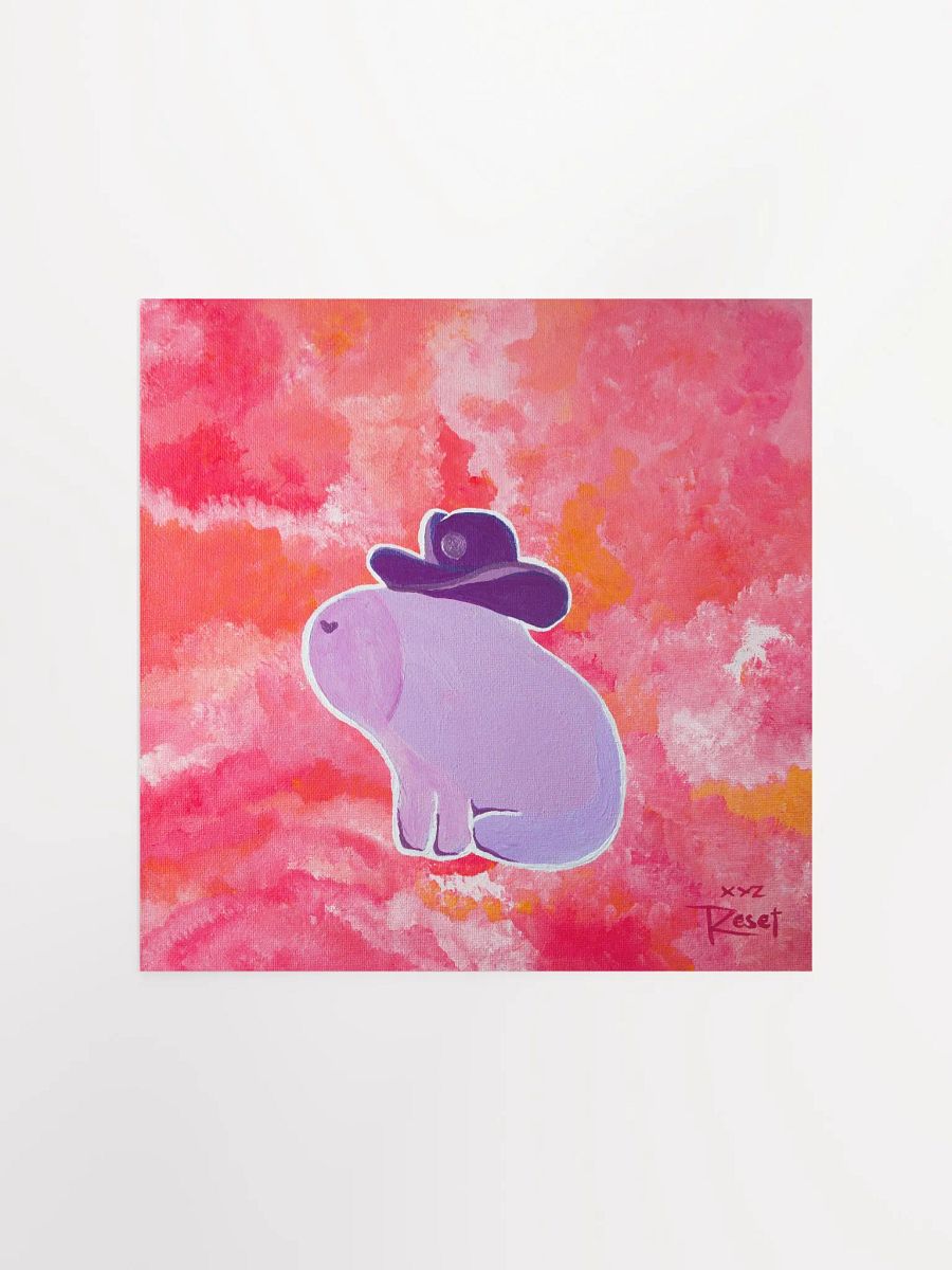 🐄 Howdybara | Capybara Print product image (1)