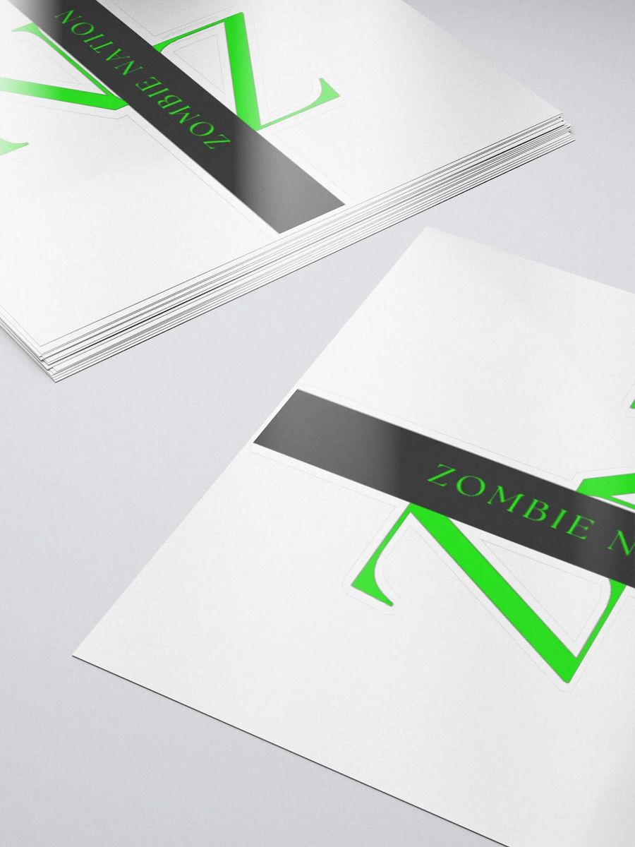 Zombie Nation sticker (green) product image (5)