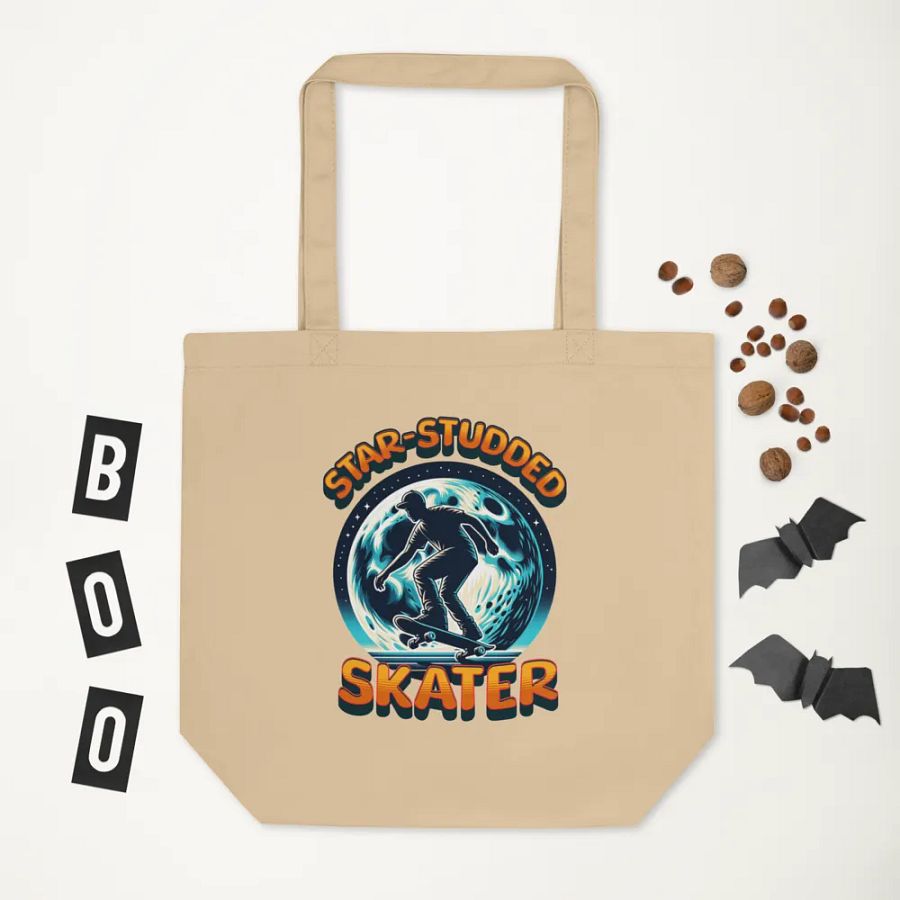 Star-Studded Skater Eco Tote product image (5)