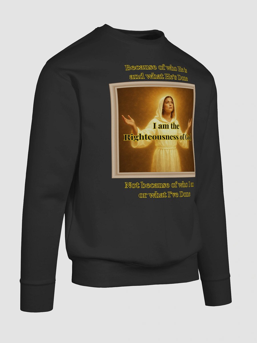I am the Righteousness of God (Female) Cotton Heritage Premium Sweatshirt product image (24)