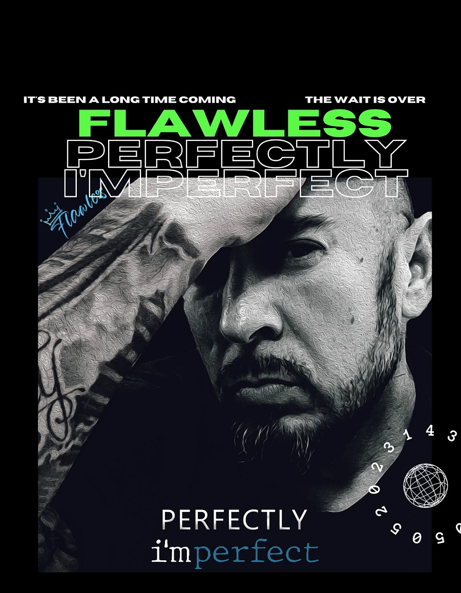 Flawless - Perfectly I'mperfect Album T-Shirt 💚 product image (5)