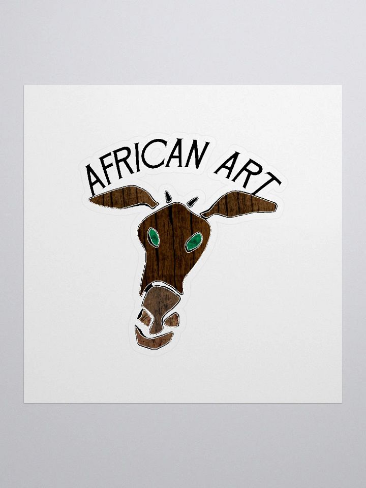 Giraffe Woodland Kiss Cut Stickers product image (2)