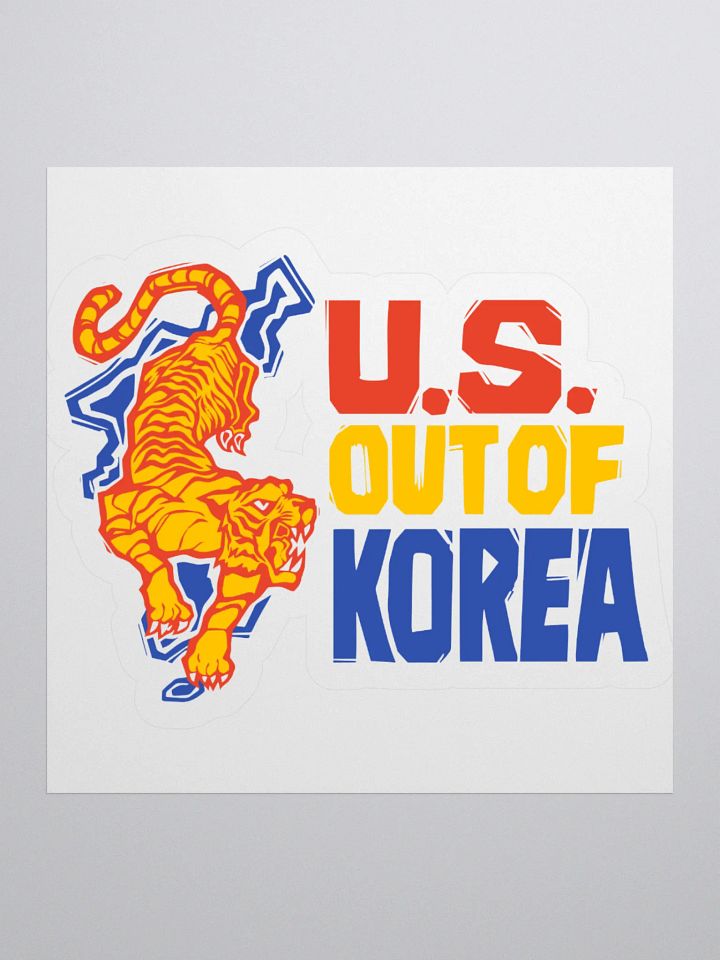 US Out of Korea Sticker product image (1)