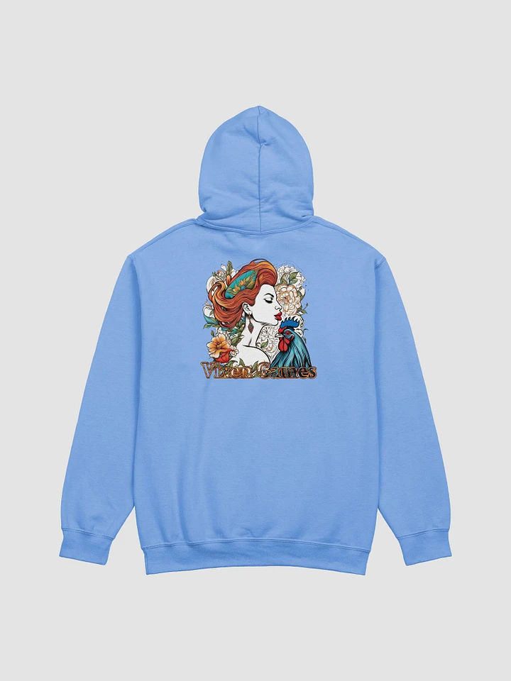 Art Nouveau Inspired Vixen & Cock back print Hoodie product image (22)