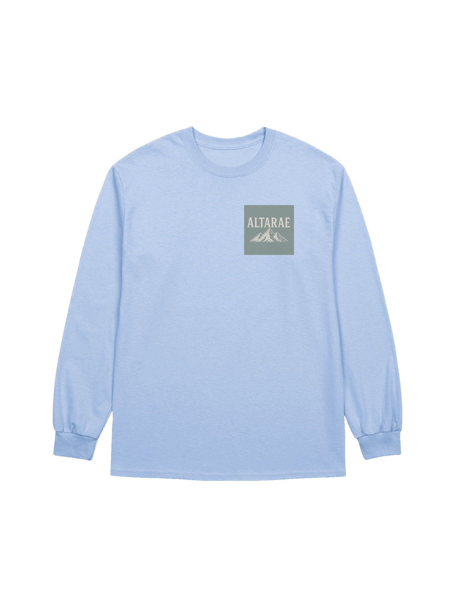 ALTARAE “Broken Dream” Long Sleeve – Ice Sky Blue product image (1)