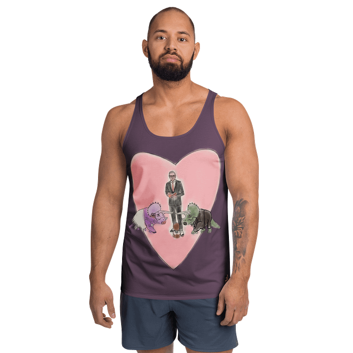 "Jurassic Park Wedding" Men's Tank Top product image (1)