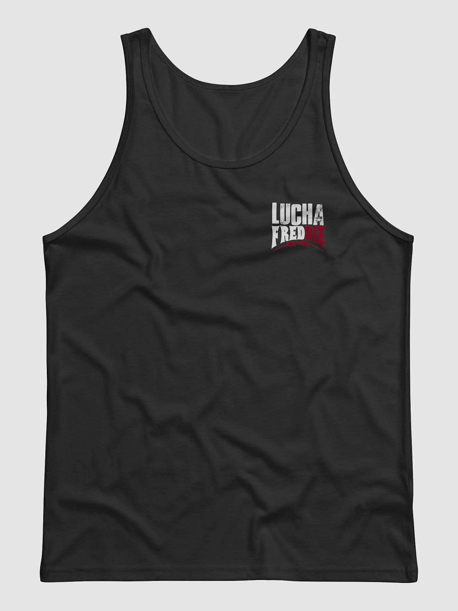 LuchaFredDIE logo tanktop product image (1)