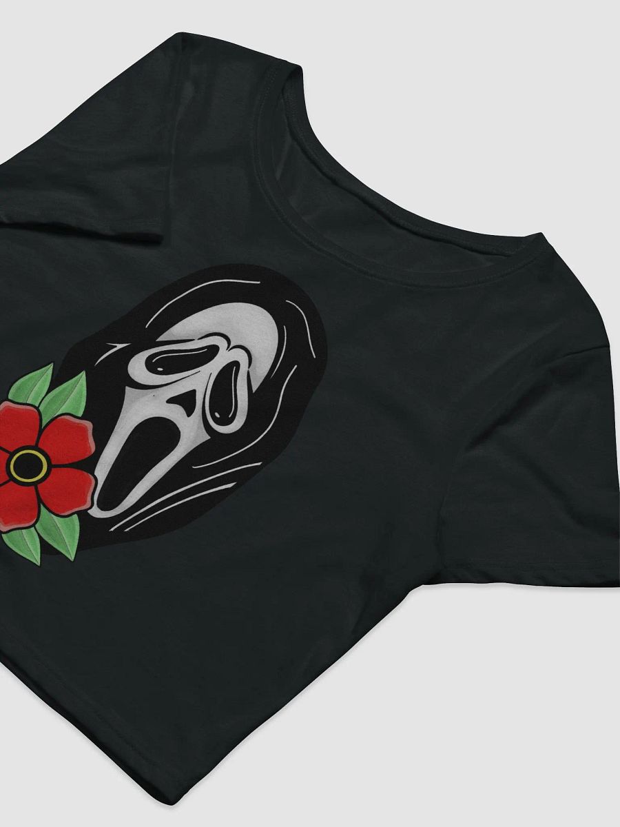 Floral Ghostie Cropped T-Shirt product image (2)
