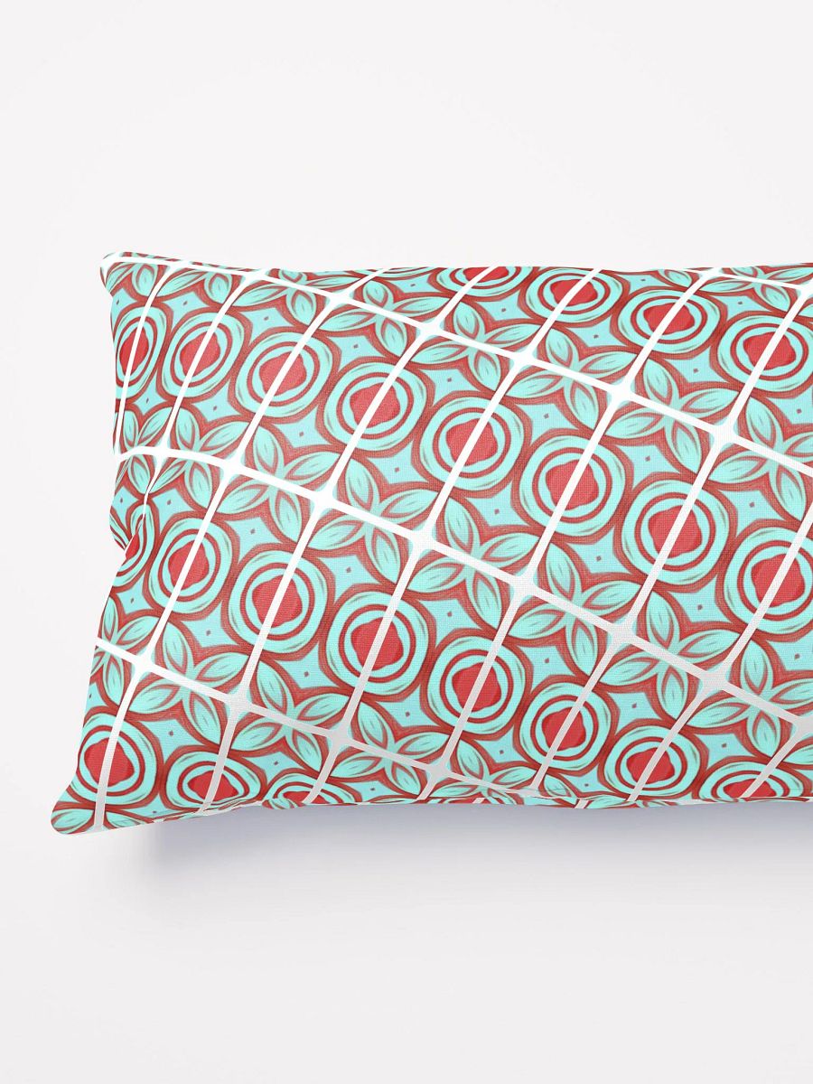 Blue & Red Diagonal Pillow product image (3)
