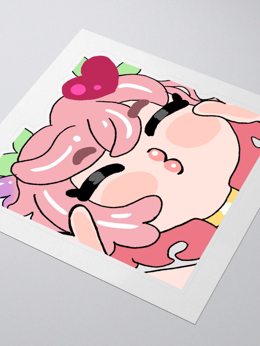 Squished Smooch Emote Sticker product image (3)