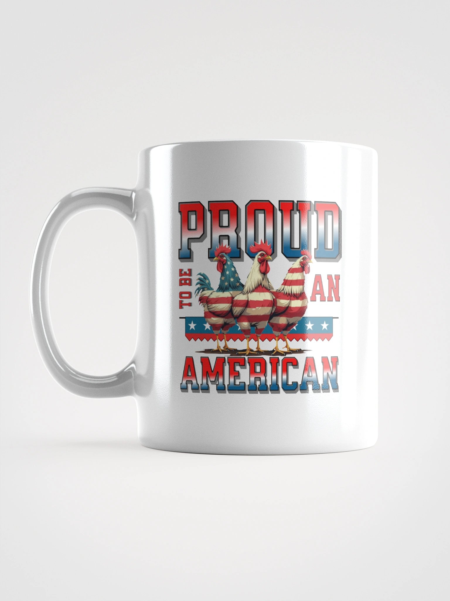Proud To Be An American Rooster Patriotic Mug product image (12)