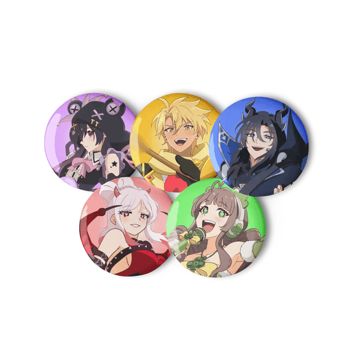 ☁️ ROYALE5 Debut ☁️ Button Badge Set product image (2)
