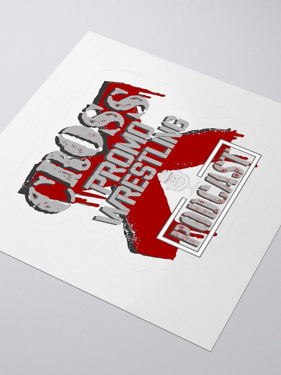 Cross Promo Podcast Cut Stickers product image (3)