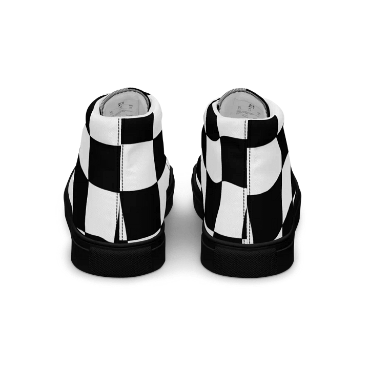 Chess - Men's High Top Canvas Shoes product image (2)