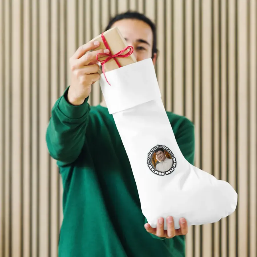 ALAM MO BA Christmas Stocking -idol Raffy Tulfo Filipino Barong Edition product image (10)