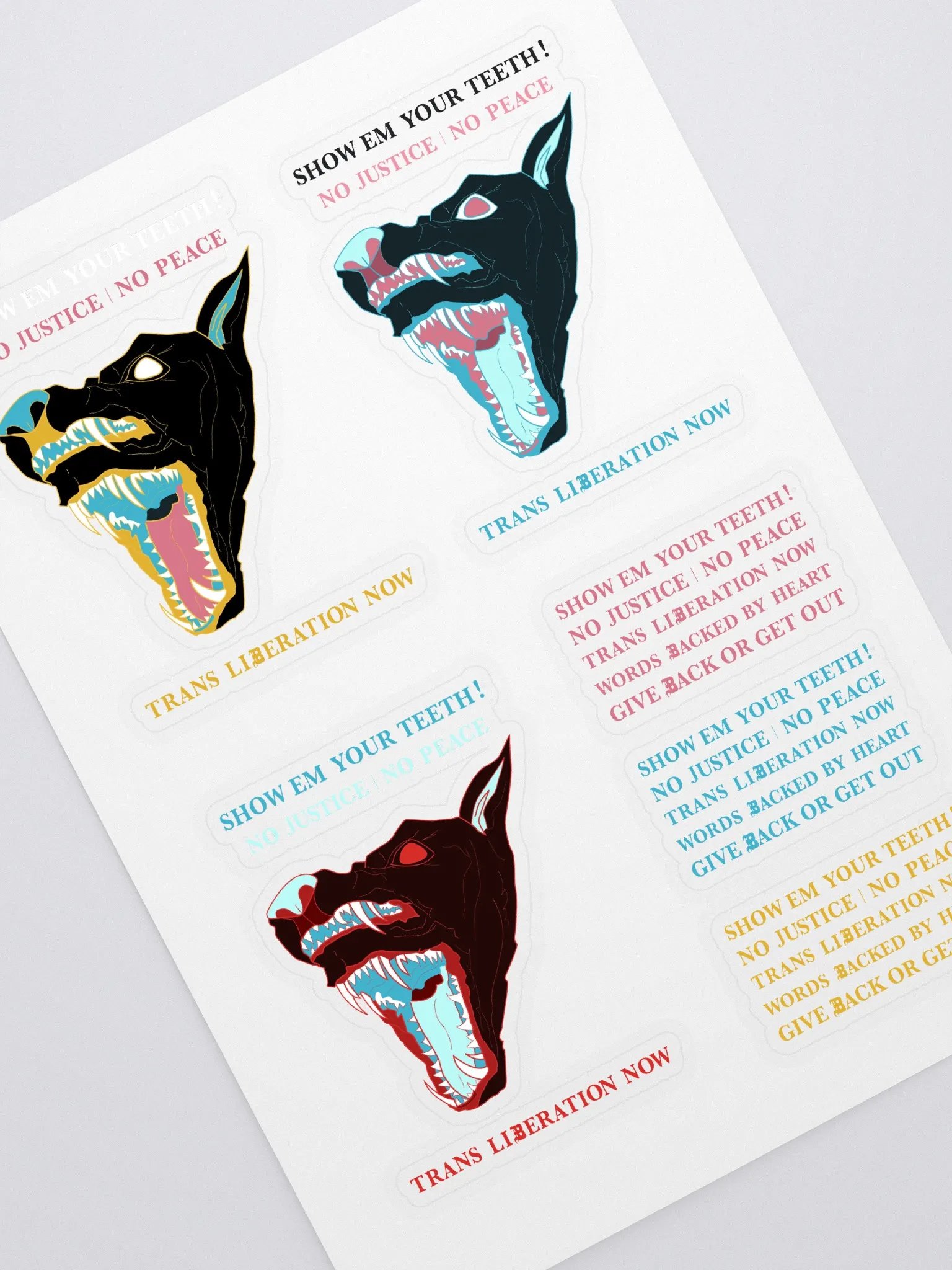 S.E.Y.T. sticker sheet 1 product image (3)