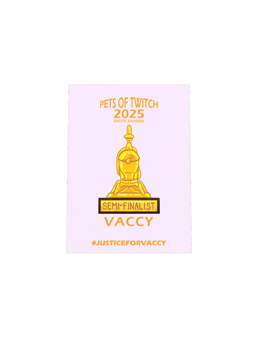 #JusticeForVaccy Print product image (4)