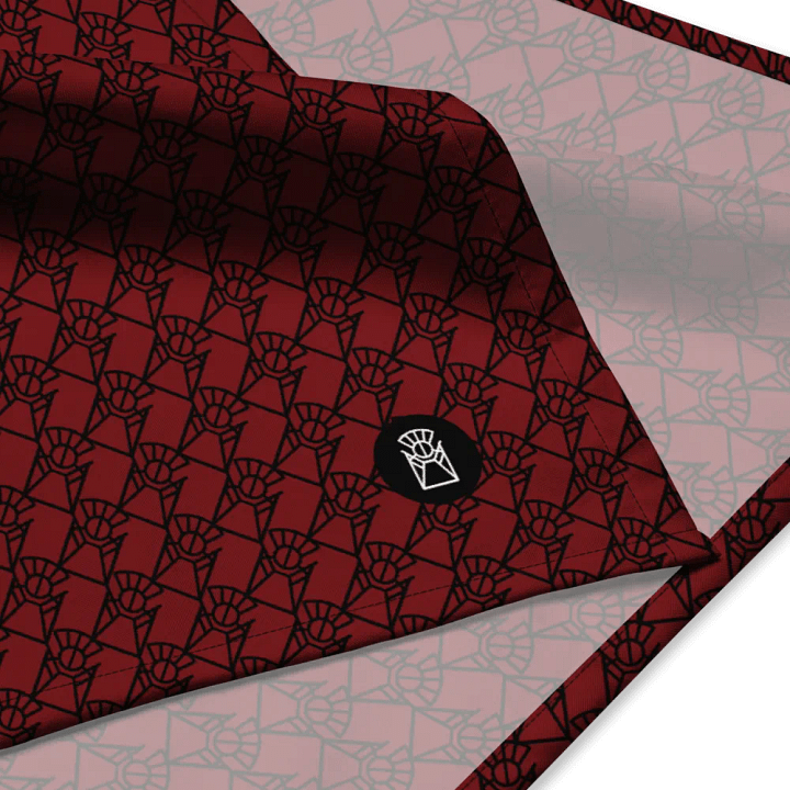 Reverence Icon / MO Bandana / Burgundy product image (2)