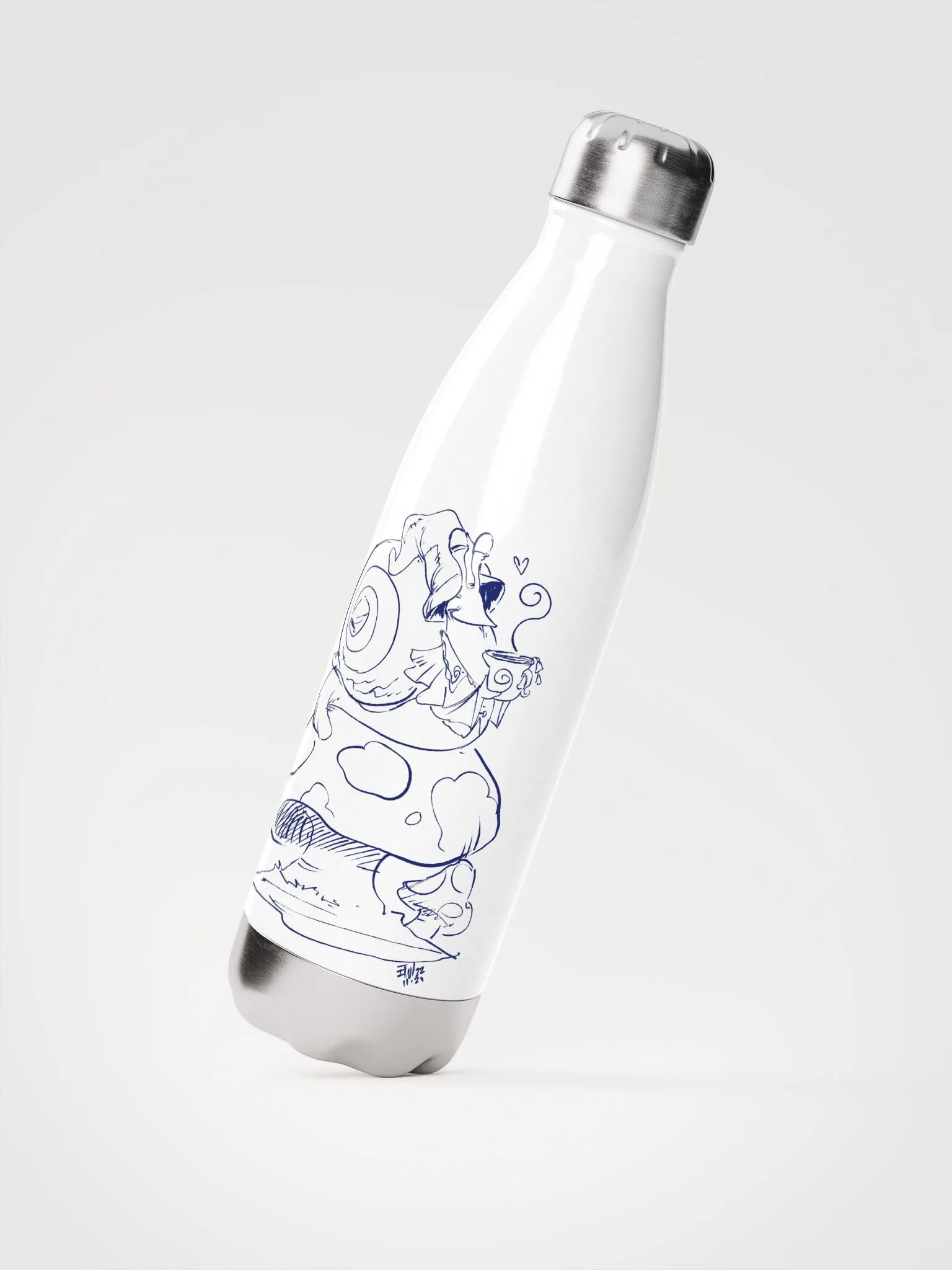 Snail Wizard Water Bottle product image (2)