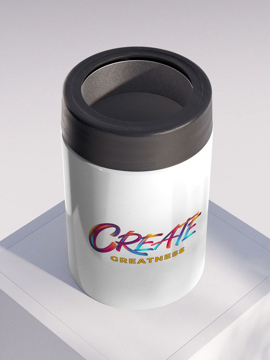 CREATE GREATNESS Stainless Steel Koozie product image (2)
