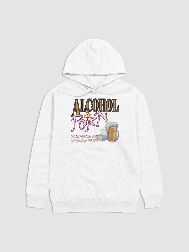 Alcohol & Porn - Cotton Heritage Unisex Premium Hoodie product image (2)