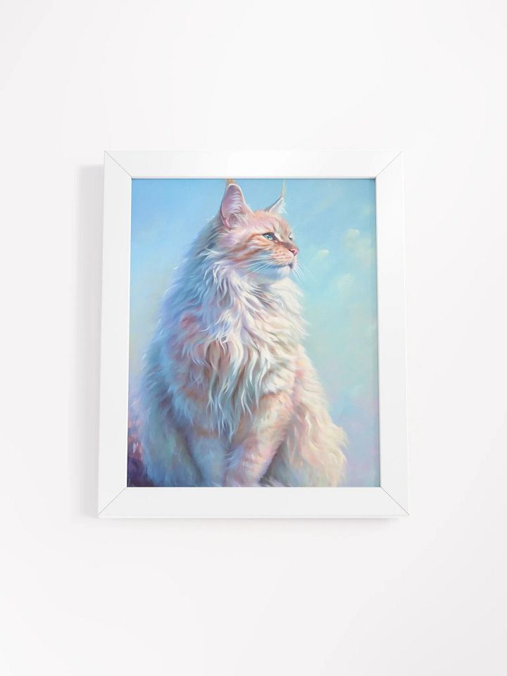 Majestic Cat Serenity Framed Poster product image (1)