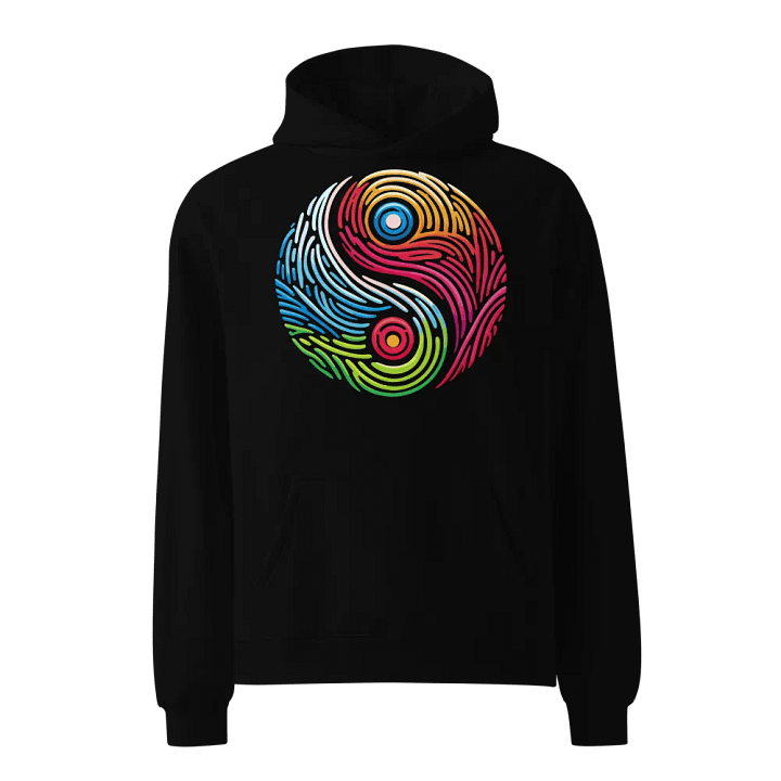 Harmony Swirl Yin-Yang Hoodie product image (1)