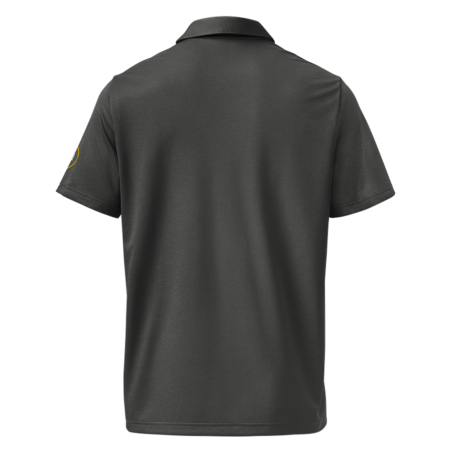 Adidas x BBB Space-Dyed Polo Shirt Black Melange product image (4)