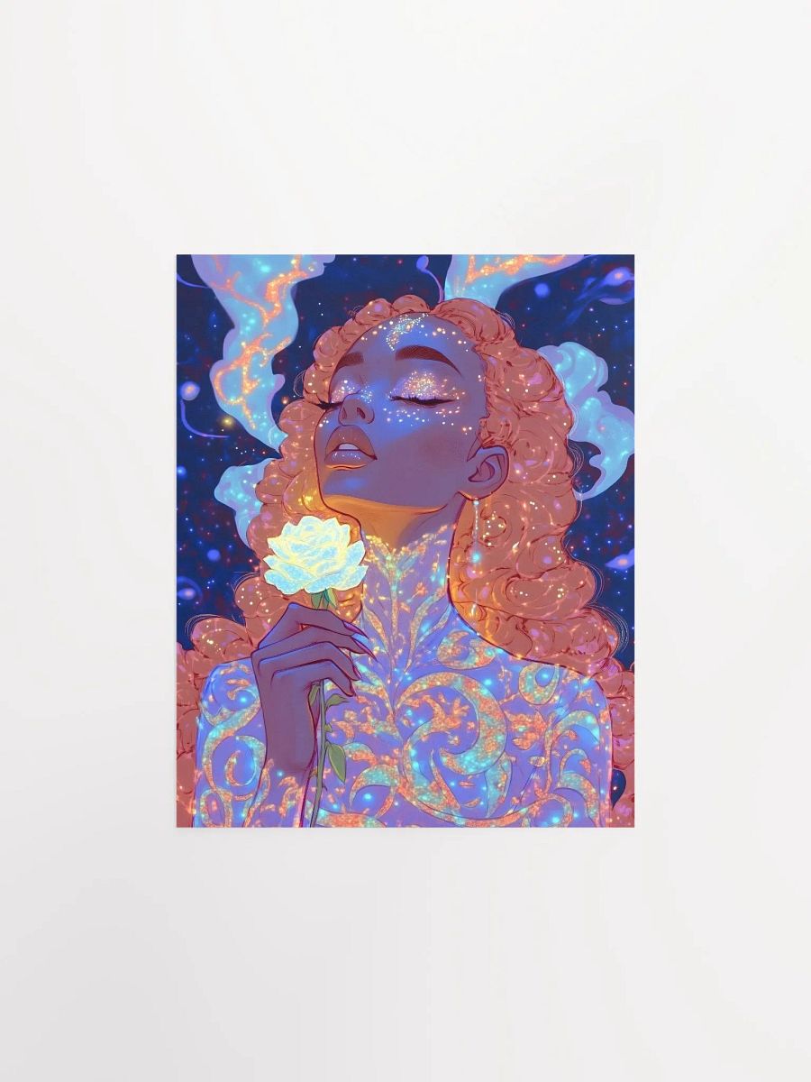 A Rose With Her Rose On Matte Poster Paper product image (2)