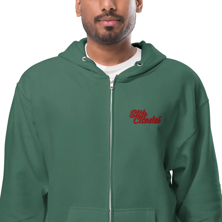 Sith Citadel Crimson Fleece Zip-Up product image (4)