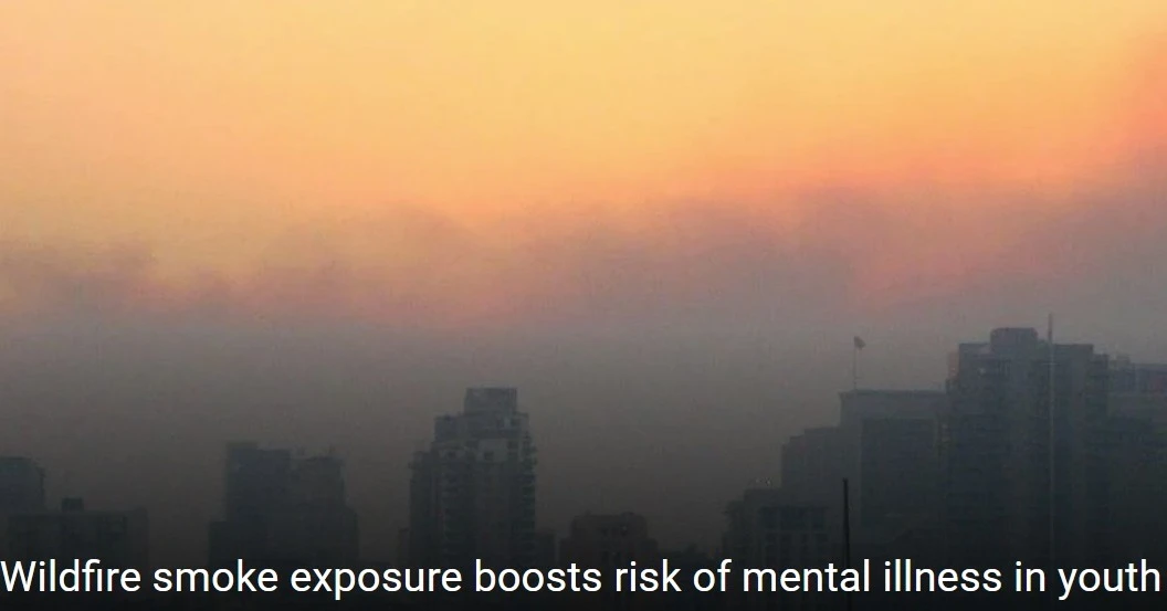 A new @cuboulder  study (https://www.colorado.edu/today/2024/09/11/wildfire-smoke-exposure-boosts-risk-mental-illness-youth) ...