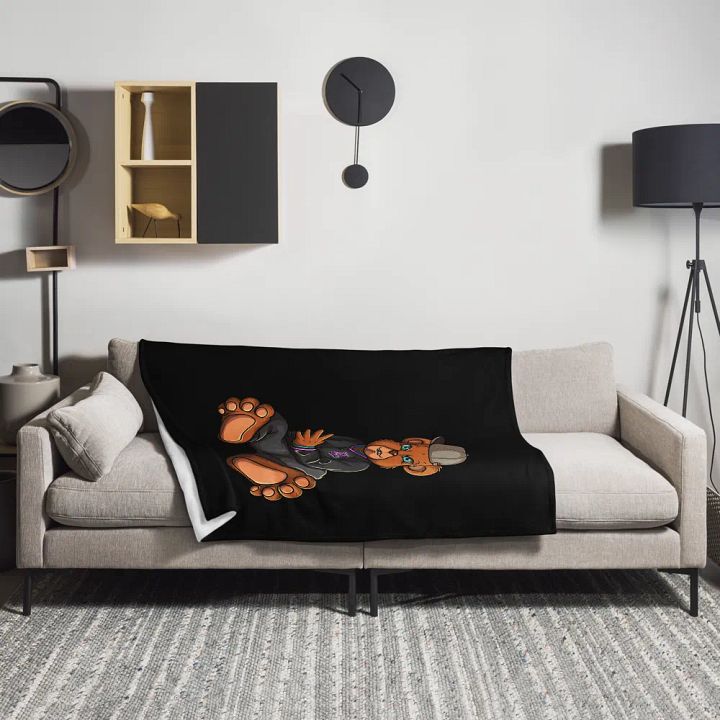 Sitting Bear Throw Blanket product image (2)